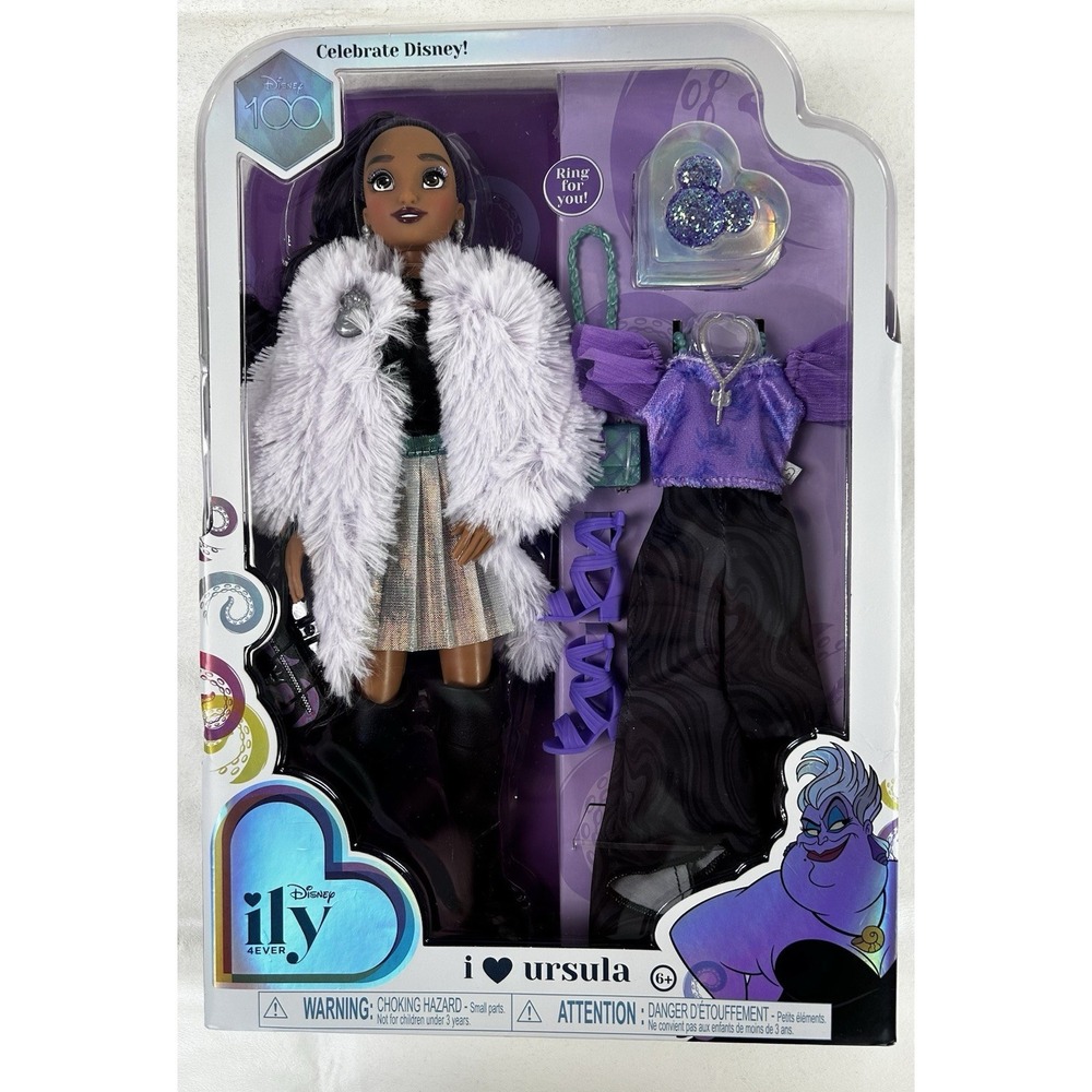 NIB Disney iLY 4ever I Love Ursula 12" Fashion Doll